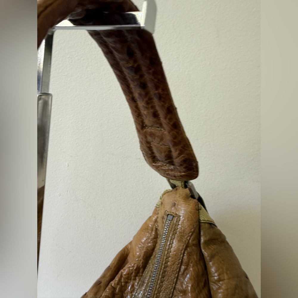 NUTI Genuine Ostrich Shoulder Bag Handbag - Picture 6 of 14